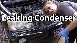 How To Replace a Leaking AC Condenser