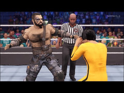 WWE 2K22 - Kano vs. Bruce Lee - Super Dragon 🔥