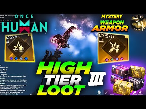 Once Human High Tier Loot Location Explore in just 5 Mints tips and tricks