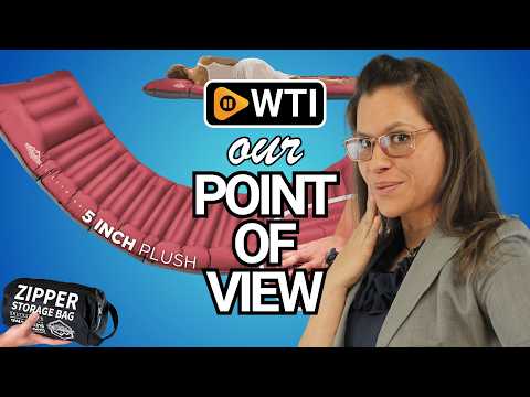 ZOOOBELIVES Camping Sleeping Pad with Built-in Pump & Pillow - WTI product video review