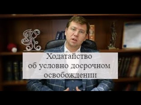 Ходатайство об условно досрочном освобождении: советы адвоката