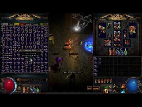 Path of Exile 3.0: Chancing a Quad Stash of Sorcerer Boots