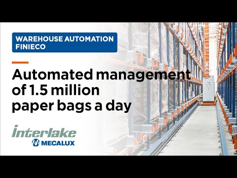 The Automatic Pallet Shuttle With Stacker Crane in Finieco's Warehouse
