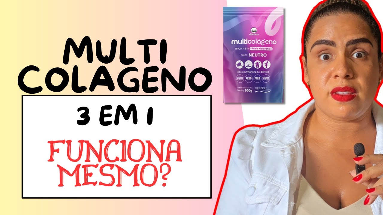 Miniatura da avaliação em vídeo de Kit 3x Colágeno Verisol Tri Plus 210g Bodyaction