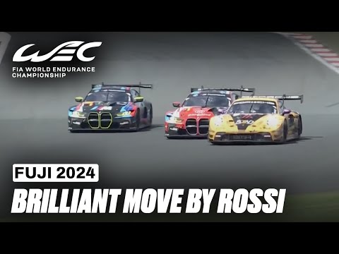 Brilliant Move by Valentino Rossi 🇮🇹 I 2024 6 Hours of Fuji I FIA WEC