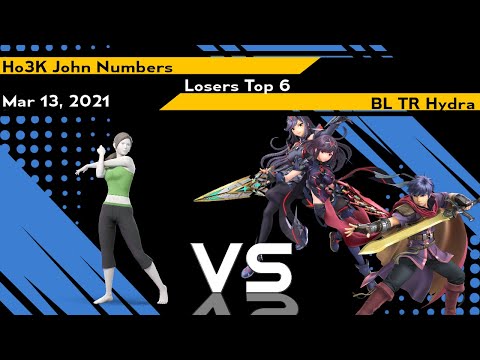 [Smash Ultimate] XeNOwifi Monthly (L.Top 6) - Ho3K  John Numbers vs BL TR  Hydra