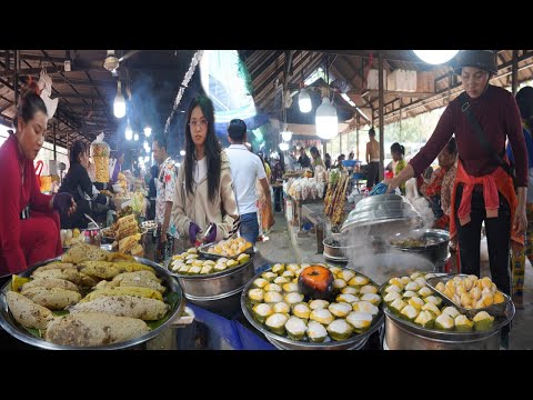 Best Countryside Food Selling In Oudong Resort  - Amazing Countryside Food & Countryside Market