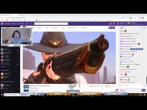 "Ashe" NEW OVERWATCH HERO REVEAL! Live Reaction to Hero 29 Ashe w/ Twitch Chat
