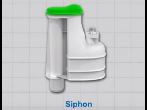 How to Install a Close Coupled Siphon in a Lever Toilet Cistern