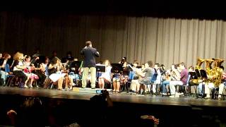 Bruner Middle School Symphonic Band - Pirates of the Caribbean 18 May 2010