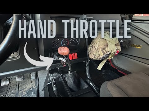 Installing Teraflex Hand Throttle in Jeep TJ LJ