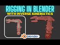 Rigging With Inverse Kinematics IK In Blender Mechanical Arm