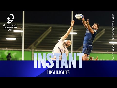 Battle of the Sharks | Sale Sharks v Hollywoodbets Sharks |Investec Champions Cup Instant Highlights