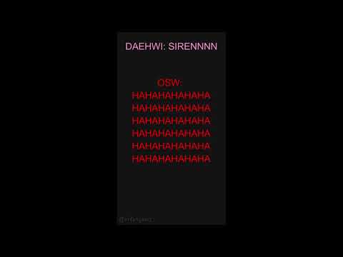 WANNAONE DAEHWI's SIREN