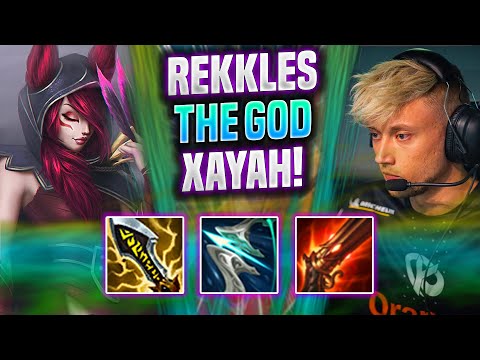 REKKLES IS A GOD WITH XAYAH! - KC Rekkles Plays Xayah ADC vs Draven! | Season 2022