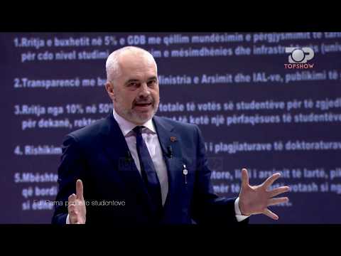 Edi Rama përballë studentëve! Top Show, 11 Dhjetor, Pjesa 2