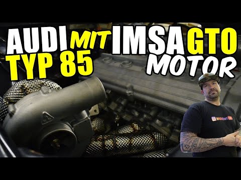 AUDI 80 typ 85 quattro bekommt IMSA GTO MOTOR