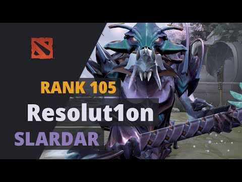 Resolut1on (Rank 105) plays Slardar Dota 2 Full Game