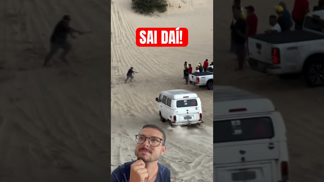 VW  Kombi Nas Dunas? Será que Subiu?