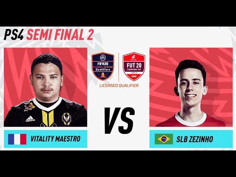 Vitality Maestro VS SLB Zezinho - FIFA 20 Fut Cup to Semi Final PS4
