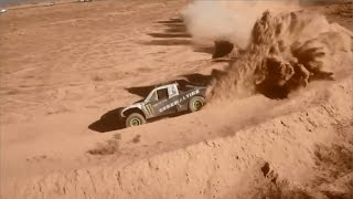 Monster Energy: heli chasing BJ. Baldwin trophy truck 720p
