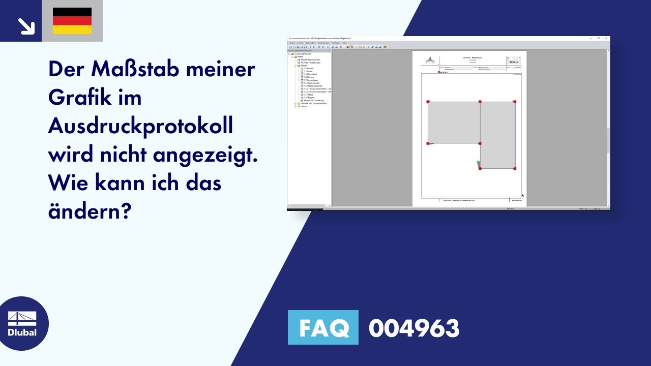 FAQ 004963 | Der Maßstab meiner Grafik im Ausdruckprotokoll wird nicht angezeigt. Wie kann ich da...