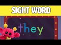 THEY - Let's Learn the Sight Word THEY with Hubble the Alien! | Nimalz Kidz! Songs and Fun!