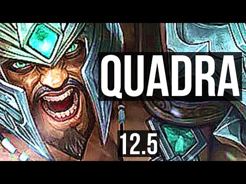 TRYNDA vs TAHM (TOP) | Quadra, 17/2/3, 300+ games, 900K mastery, Dominating | EUW Master | 12.5