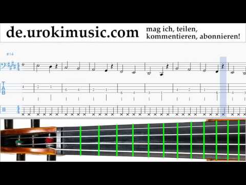 Cello Lernen 257ers - Holz Tabulatur Teil#1 um-995