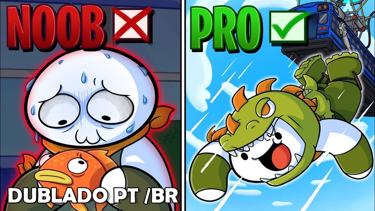 Minhas Primeiras 100 Partidas no Fortnite (TheOdd1sOut Dublado)