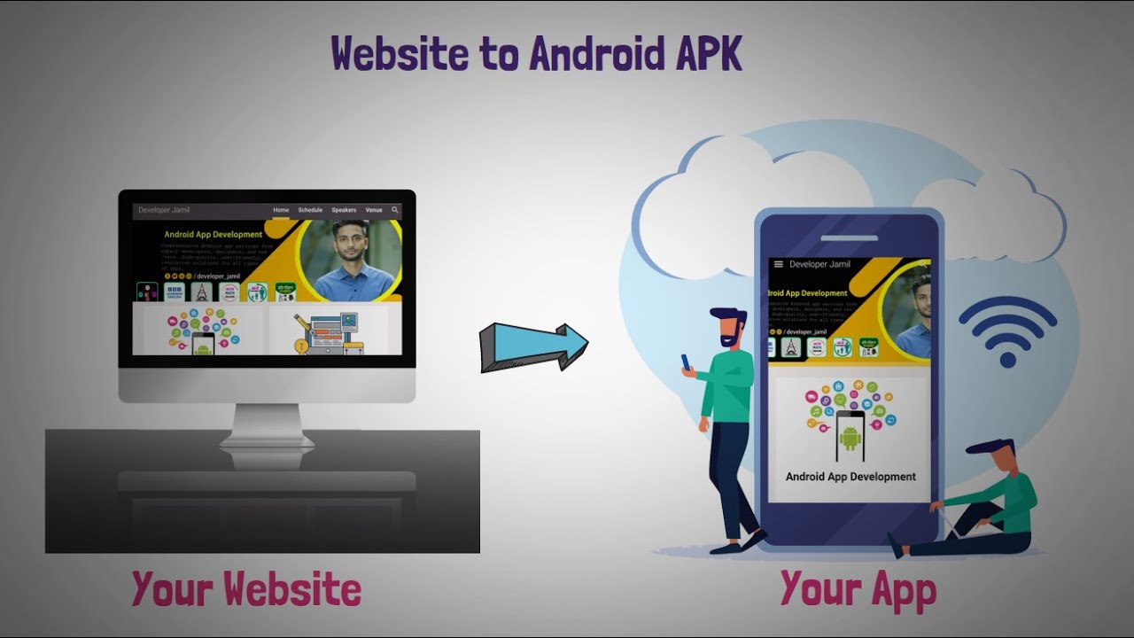 Make Any Website an Android App with Java Code and Android Studio!