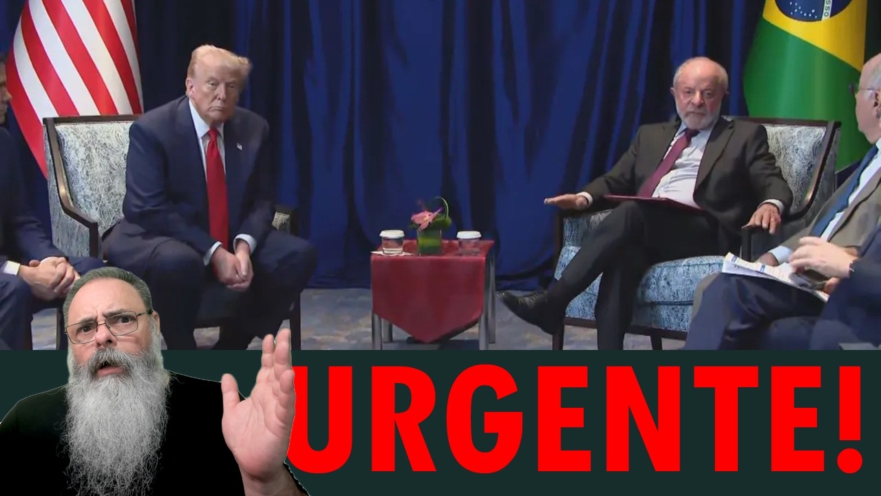 URGENTE! TRUMP se REUNE com LULA na CASA BRANCA!
