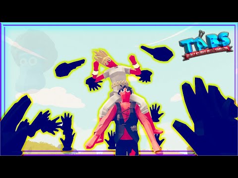 Super Peasant on Dark Peasant vs Every Faction - TABS LEGACY UPDATE MODS GAMEPLAY