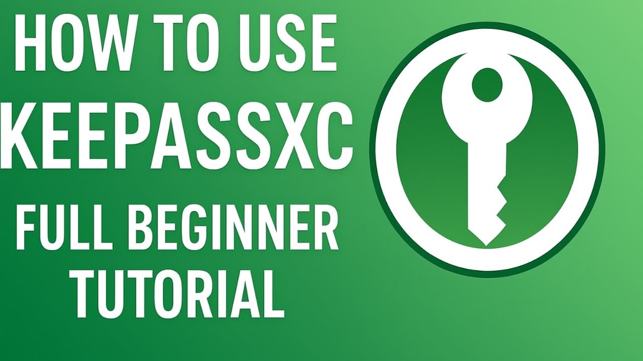 How to Use KeePassXC - Full Beginner Tutorial (2026)