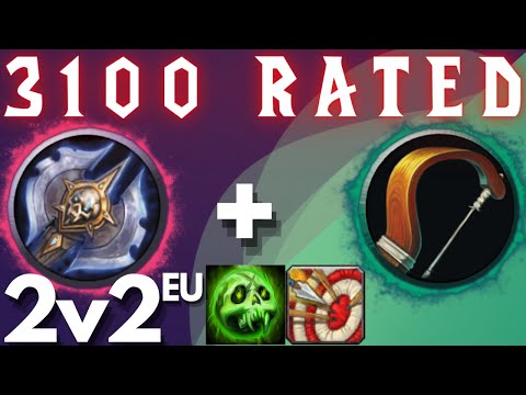 HIGHEST EVER - 3100+ RATED DK+Hunter 2v2 - WotLK Classic