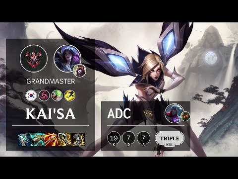 Kai'Sa ADC vs Varus - KR Grandmaster Patch 11.12
