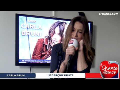 Carla Bruni - Le Garçon triste (Session Chante France)