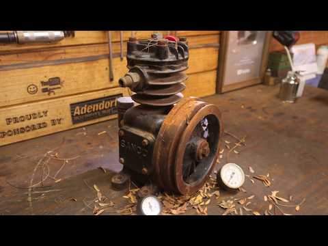 How does this mysterious Sanco air compressor pump air?