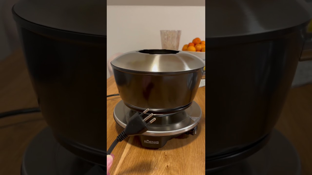 Koenig Fleischfondue-Set One for All 8 Teile, Chrom/Schwarz Koenig Fleischfondue-Set One for All 8 Teile, Chrom/Schwarz