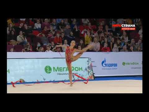 Ekaterina SELEZNEVA (AA) ribbon - Grand Prix Moscow 2020