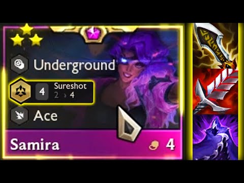 3 Star Samira ⭐⭐⭐| 4 Sureshot | TFT Set 8: Monsters Attack