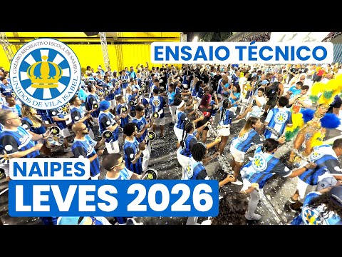 VILA ISABEL 2026 - 4K | ENSAIO TÉCNICO - TAMBORIM E CHOCALHO | SAMBA AO VIVO #ET26