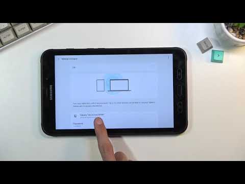 How to Enable Portable Hotspot in SAMSUNG Galaxy Tab Active2– Set Up Personal Hotspot