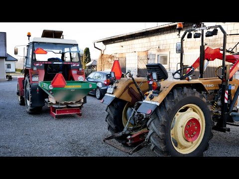 Rozpoczęcie Sezonu 2021☆Siew Nawozów㋡Zetor 7245 & Promar