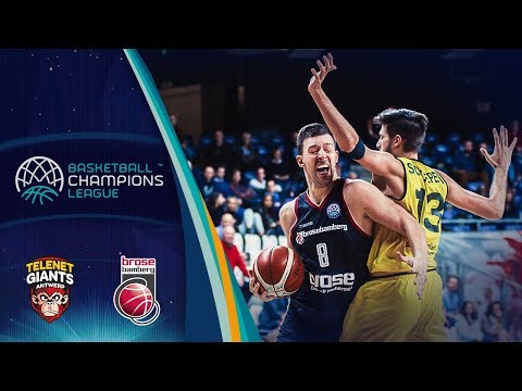 Telenet Giants Antwerp v Brose Bamberg - Full Game - Basketball Champions League 2018-19