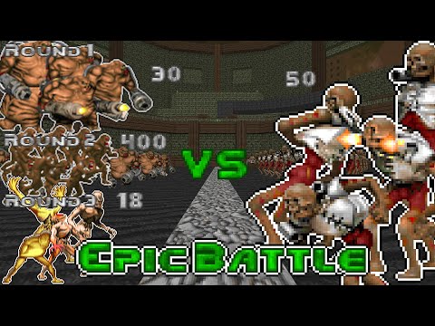 50 Revenants V.S. 30 Mancubi, 400 Imp and More