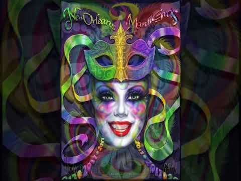 Astonishingly Artistic Fantasy Faces of New Orleans Mardi Gras