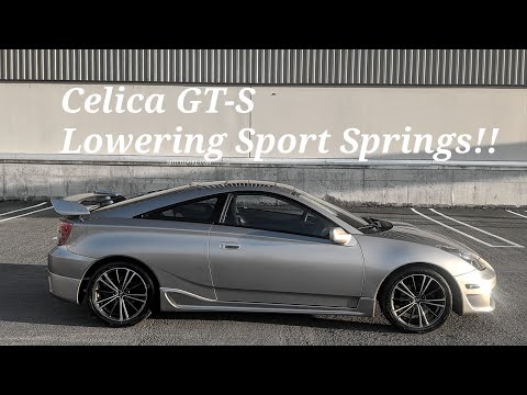 MITCH DORE | How To Install Lowering Springs Celica GT/GT-S 00-05