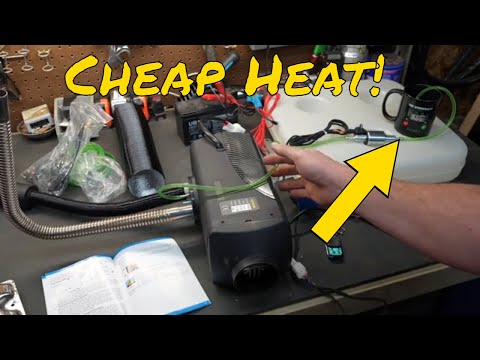 Vevor 8kw Diesel Heater to be installed in my Tractor Cab, a quick review and how they operate!