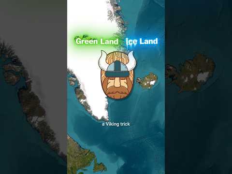 Why Greenland Is Ice and Iceland Is Green ❄️ Name Mix-Up 🤯